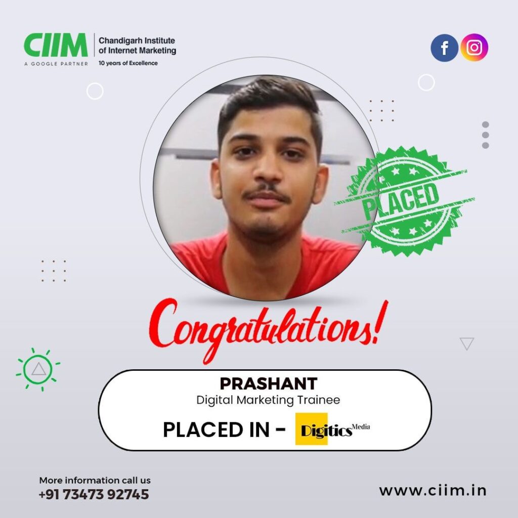 Digital Marketing Course in Zirakpur 100 Job Placement