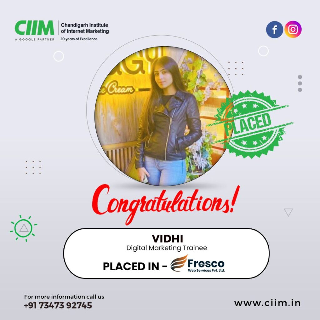 Digital Marketing Course in Yamunanagar 100 Job Placement