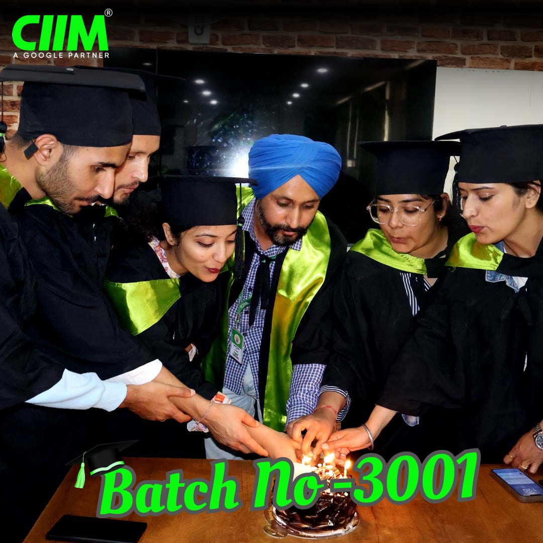 CIIM Digital Marketing Completed Batch 3001